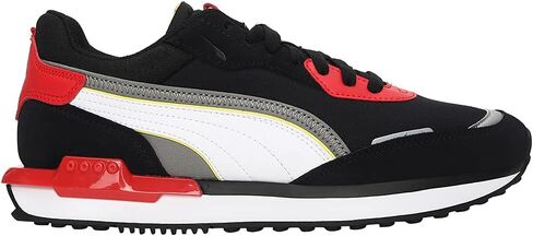 PUMA Women's Deviate Nitro Running Shoe, Puma Black-Puma White 07, 7.5 in Saudi Arabia