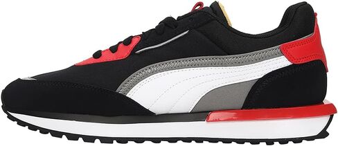 PUMA Women's Deviate Nitro Running Shoe, Puma Black-Puma White 07, 7.5 in Saudi Arabia