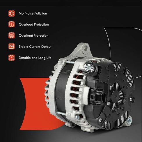 A-Premium Alternator Compatible with Ford Explorer 2014/2016-2019, 3.5L, 12V 230A 6-Groove Pulley Clockwise in Saudi Arabia