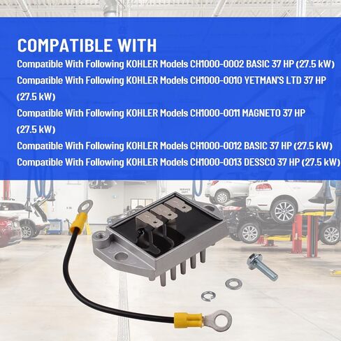 2540339-s منظم الجهد الجهد المقوم متوافق مع Kohler Engine CH730-0165 CH730-0170 62570 64569 ECH749 ECV740 استبدال#2540332-S 2540329-S 2540321-S 254030-S 25403 in Saudi Arabia