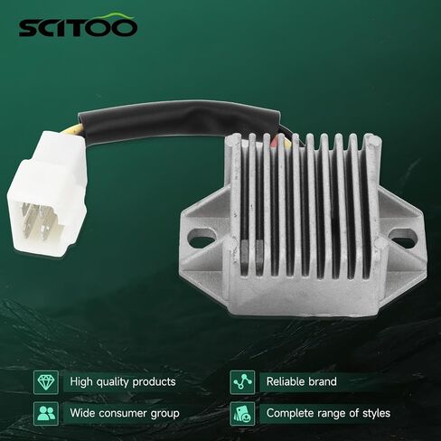 Scitoo Voltage منظم المقوم 1987-1988 لـ Yamaha Big Wheel 350 1984 لـ Yamaha XT250 1985-2000 لـ Yamaha XT350 in Saudi Arabia