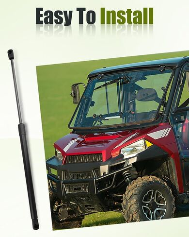 C16-32076 Front Window Lift Support Gas Shock Strut Fit for Polaris Ranger 2013-2025 Replace 2207158 7043889(2PCS) in Kuwait
