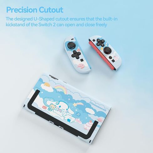 Switch Protective Case for Switch OLED,Kawaii Cartoon Protective Shell,Hard PC Slim Cover Case Compatible with Nintendo Switch OLED Console and Joy Con in Kuwait