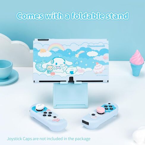 Switch Protective Case for Switch OLED,Kawaii Cartoon Protective Shell,Hard PC Slim Cover Case Compatible with Nintendo Switch OLED Console and Joy Con in Kuwait