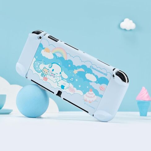 Switch Protective Case for Switch OLED,Kawaii Cartoon Protective Shell,Hard PC Slim Cover Case Compatible with Nintendo Switch OLED Console and Joy Con in Kuwait