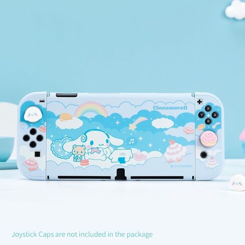 Switch Protective Case for Switch OLED,Kawaii Cartoon Protective Shell,Hard PC Slim Cover Case Compatible with Nintendo Switch OLED Console and Joy Con in Kuwait