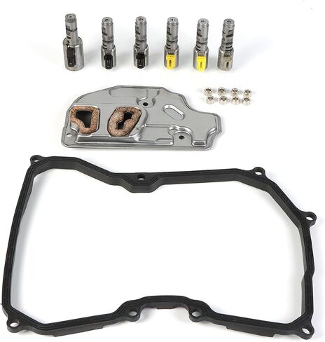09G TF60SN TRANSMISSION TRANSMISSE KIT FITS for 2005-2010 Jetta 2.5L ، 2008-2017 Beetle 2.5L ، 2010-2014 Golf 2.5L ، 2006-2009 Rabbit 2.5L ، 2006-2010 Passat 2.0L TF60SN 09G Solenoid Parts Afterm. in Saudi Arabia