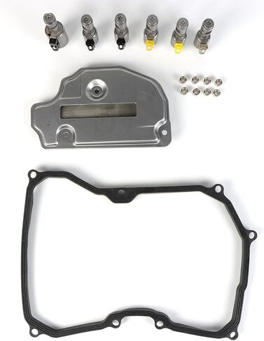 09G TF60SN TRANSMISSION TRANSMISSE KIT FITS for 2005-2010 Jetta 2.5L ، 2008-2017 Beetle 2.5L ، 2010-2014 Golf 2.5L ، 2006-2009 Rabbit 2.5L ، 2006-2010 Passat 2.0L TF60SN 09G Solenoid Parts Afterm. in Saudi Arabia