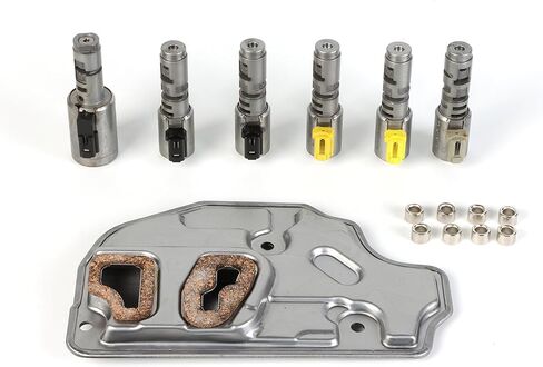 09G TF60SN TRANSMISSION TRANSMISSE KIT FITS for 2005-2010 Jetta 2.5L ، 2008-2017 Beetle 2.5L ، 2010-2014 Golf 2.5L ، 2006-2009 Rabbit 2.5L ، 2006-2010 Passat 2.0L TF60SN 09G Solenoid Parts Afterm. in Saudi Arabia