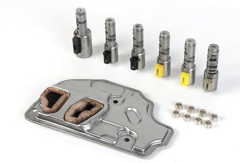 09G TF60SN TRANSMISSION TRANSMISSE KIT FITS for 2005-2010 Jetta 2.5L ، 2008-2017 Beetle 2.5L ، 2010-2014 Golf 2.5L ، 2006-2009 Rabbit 2.5L ، 2006-2010 Passat 2.0L TF60SN 09G Solenoid Parts Afterm. in Saudi Arabia