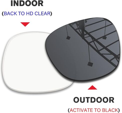 1.5MM Premium Replacement Lenses for Ray-Ban Meta Wayfarer RW4006 50mm/RW4012 50mm in Kuwait