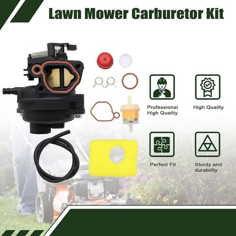 Secosautoparts 799583 MOWN MOWN MOWER CARBRETOR CARB KIT 961450035 96145002600 ENCOMPATION مع HUSQVARNA LC221AH LC221A LC121P LC221FHE HU625AWD HU675HWT HU550FH جزازة in Saudi Arabia