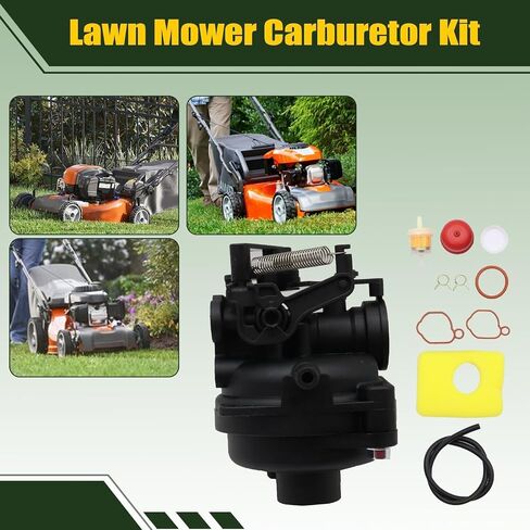 Secosautoparts 799583 MOWN MOWN MOWER CARBRETOR CARB KIT 961450035 96145002600 ENCOMPATION مع HUSQVARNA LC221AH LC221A LC121P LC221FHE HU625AWD HU675HWT HU550FH جزازة in Saudi Arabia