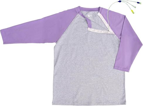 Kids Raglan Chemo Port Access Tee Shirt in Kuwait