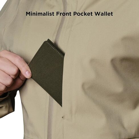 Alpaka Ark Bifold Wallet Green Axoflux 300D: RFID حماية من سرقة الهوية ، تصميم مضغوط يحمل 8-10 بطاقات ، فتحة نقدية مخصصة ، تصميم رأسي نحيف ، مثالي للاستخدام اليومي أو السفر in Saudi Arabia