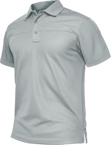 Tacvasen Men Men Short Sleeve Polo Derts Tactical UPF 50+ Performance Collared Dry Fit Shirt Golf Moisture Wicking Polos in Kuwait