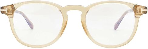 Tom Ford Eyeglasses Ft 5891 -B 047 Beige الشفافة ، البلاديوم ، T Logo/Blue in Saudi Arabia