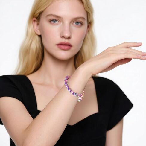Beaded Bracelets for Women, Natural Stone Bracelets, Gemstone bracelet, Stretch Bracelets for Women Gifts for Women in Saudi Arabia