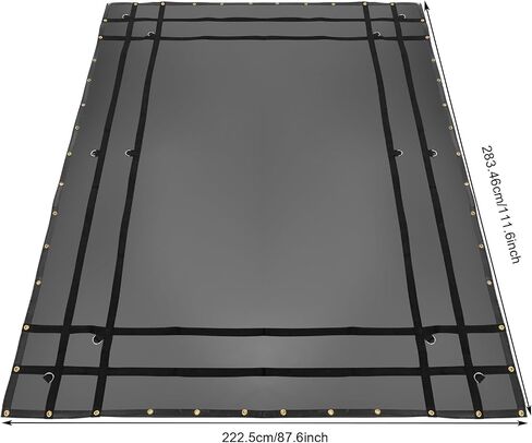 شبكة البضائع المضادة للماء ، 120 "× 144" ، شحن الشاحنات الشاقية شاحنات القماش القبرية ، سعة الحمل 700 رطل ، 4 أحزمة قابلة للتعديل مع خطافات ، غطاء سرير الشاحنة للمقطورة ، بيك آب ، قارب ، سيارات الدفع الرباعي ، سيارات الدفع الرباعي ، ث/كيس التخزين in Kuwait