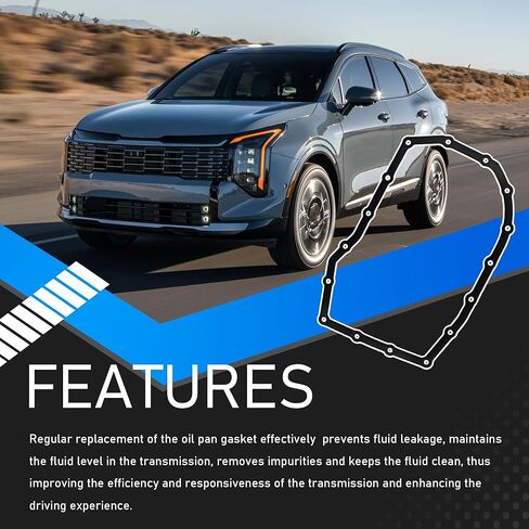 Automatic transmission Oil Filter with Gasket Kit Compatible With Hyundai Accent 2019-2023 Elantra L4 2.0L Venue Kia Forte L4 2.0L Kia Rio Replaces 0440450 48148-2H000 481482H000 in Saudi Arabia