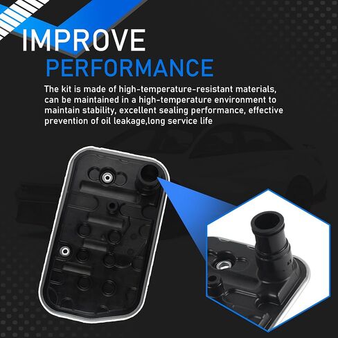 Automatic transmission Oil Filter with Gasket Kit Compatible With Hyundai Accent 2019-2023 Elantra L4 2.0L Venue Kia Forte L4 2.0L Kia Rio Replaces 0440450 48148-2H000 481482H000 in Saudi Arabia