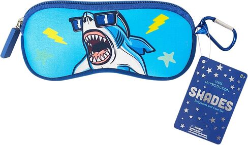 LUV HER Kids Sunglasses & Case Set – Boys Sunglasses UV Protection – Cool Theme in Saudi Arabia