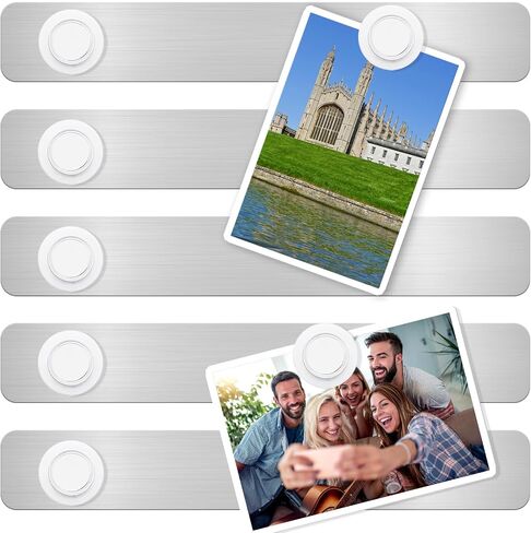 ZDZBLX Magnetic Board Magnet Bulletin Board Bar Metal Magnet Boards Frameless Magnetic Stainless Iron Board Strips, Magnetic Strips with Adhesive Backing Memo Board 7 White Magnet for Office Home 4Pcs in Kuwait