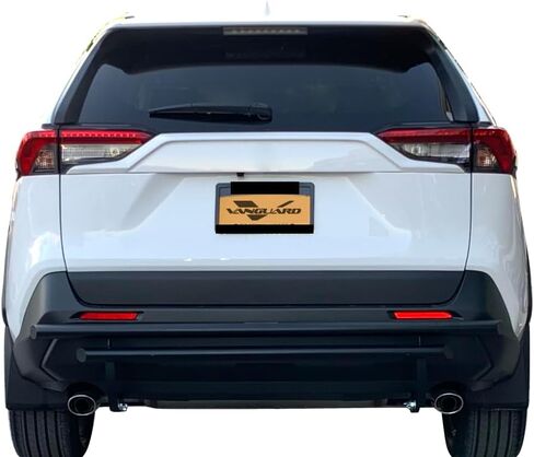 VANGUARD VGRBG-1291-1115BK Black Powdercoat Double Layer Rear Bumper Guard | Compatible with 06-18 Toyota RAV4 Excludes TRD Models in Saudi Arabia