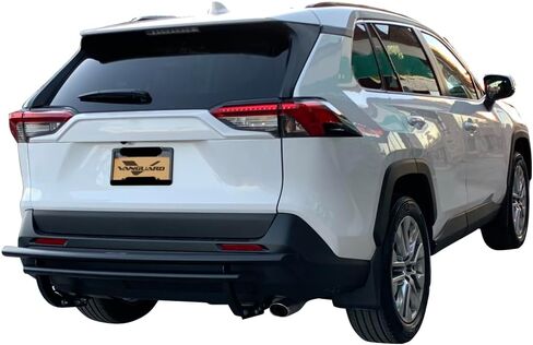 VANGUARD VGRBG-1291-1115BK Black Powdercoat Double Layer Rear Bumper Guard | Compatible with 06-18 Toyota RAV4 Excludes TRD Models in Saudi Arabia