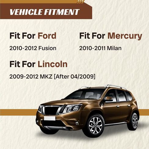 K750415 2PC Stabilizer Bar Bar Bar Link For For Ford 2010 2011 2012 ، متوافق مع Lincoln 2009-2012 MKZ [بعد 04/2009] ، ل Mercury 2010 2011 Milan in Kuwait