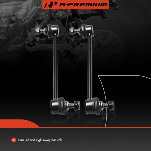 A-Premium 2 X REAL SWAY BAR LINKS BAR BAR ، متوافقة مع Toyota Camry 1992-2001 ، Avalon 1995-2004 ، Solara 1999-2003 & Lexus ES300 1992-2001 ، RX300 1999-2003 in Saudi Arabia