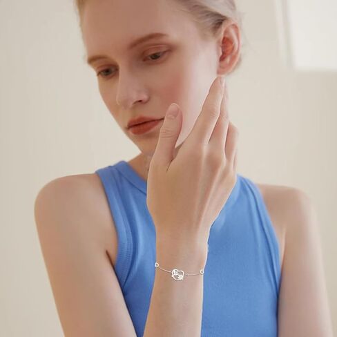 OHAYOO اليعسوب سوار للنساء 925 فضة اليعسوب سوار انفينيتي اليعسوب مجوهرات هدايا لمحبي أمي اليعسوب in Kuwait