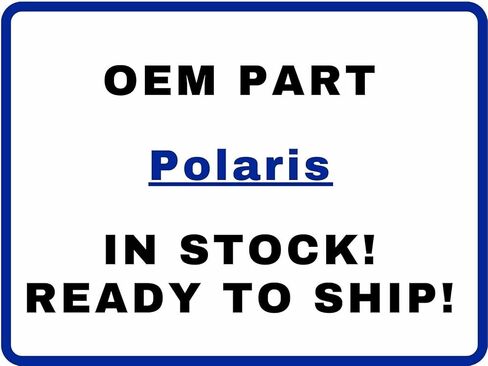 Polaris RZR Reflector Decal, Left, Red, Genuine OEM Part 7175688, Qty 1 in Saudi Arabia