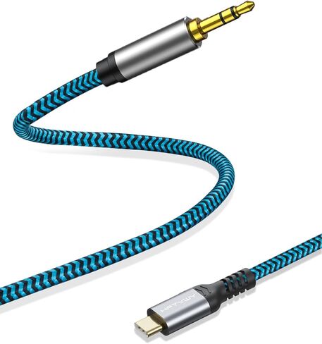 كابل مقبس USB C بطول 6 أقدام إلى 3.5 مم محول صوت Aux بطول 6 أقدام إلى سلك ستيريو لسماعات الرأس مقاس 3.5 مم، سلك USB C إلى سلك Aux، محول USB من النوع C إلى Aux ذكر كابل دونجل سلك سماعة رأس للسيارة in Kuwait