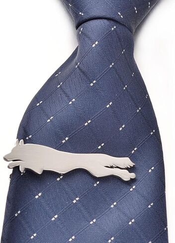 Yoursfs Grey Wolf Tie Clips For Men Animal Novelty Tie Clip Bar For Men Business Jewelry in Kuwait