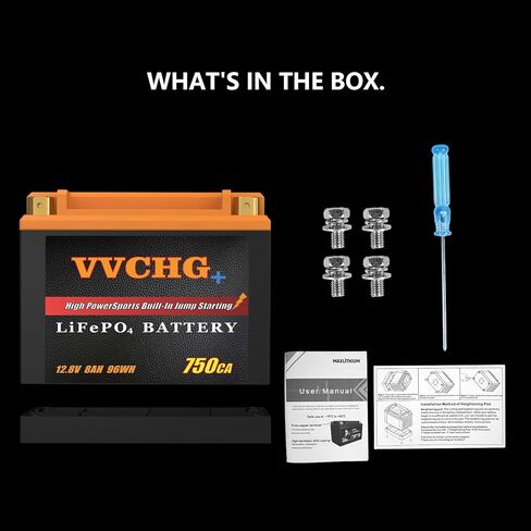 Motorcycle Battery 12V 5AH LiFePO4 with Smart BMS, YTX7A-BS/YTX9-BS/YT12A-BS/YTZ14S-BS for ATV, UTV, JetSki, 4 Wheeler in Saudi Arabia