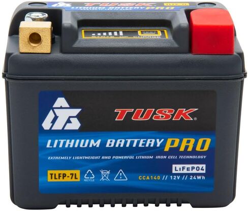 Tusk Lithium Pro Battery TLFP-7L لـ KTM 250 XC-W (E-Start) 2008-2018 in Saudi Arabia