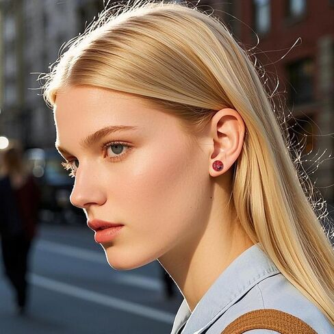 Basketball Stud Earrings for Women Teen S925 Sterling Silver Sparkly Simple Shiny Sports Jewelry in Saudi Arabia