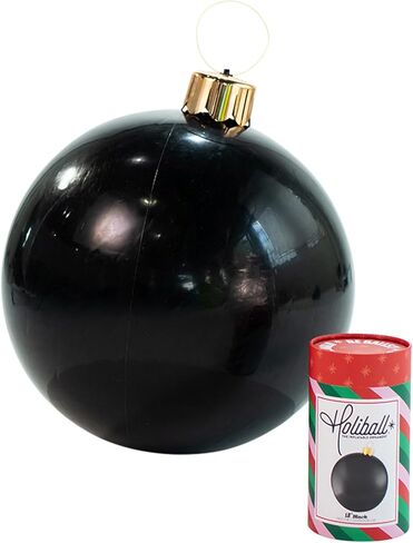 زينة العطلات القابلة للنفخ - للاستخدام الداخلي والخارجي - قابلة لإعادة الاستخدام والتخزين - زينة العطلات المثالية - 18 بوصة - وردي in Kuwait