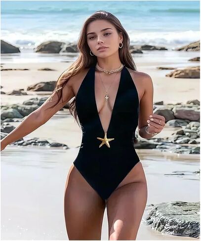 Women's Two Piece Swimsuits One Piece Swimsuits High Slit Skirt Tops Sexy Suspender Bikini Sets in Saudi Arabia