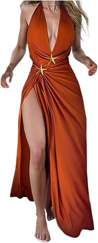 Women's Two Piece Swimsuits One Piece Swimsuits High Slit Skirt Tops Sexy Suspender Bikini Sets in Saudi Arabia