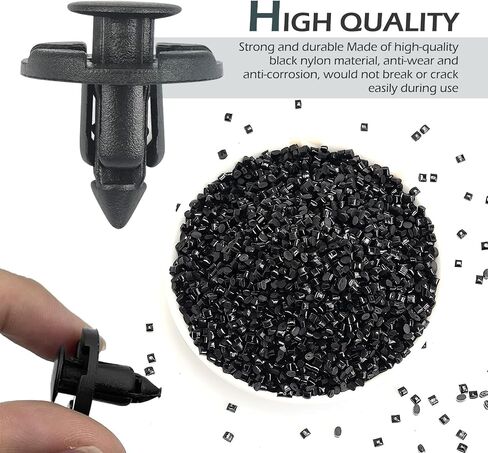 20PCS Bumper Fastener Rivet Clips, Front Bumper & Radiator Support Retainer Clips, Plastic Push Fender Liner Clip, OEM 01553-09321, Compatible with Nissan Maxima Versa Altima & Infiniti in Saudi Arabia
