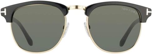 Tom Ford Sunglasses - Henry / Frame: Shiny Black with Rose Gold Lens: Grey Gradient in Saudi Arabia