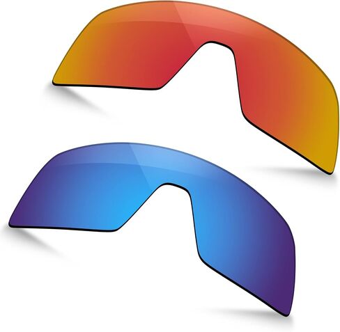 Polarized Replacement Lenses for Oakley Sutro S OO9462 Sunglasses -Fire Red+Ocean Blue in Saudi Arabia
