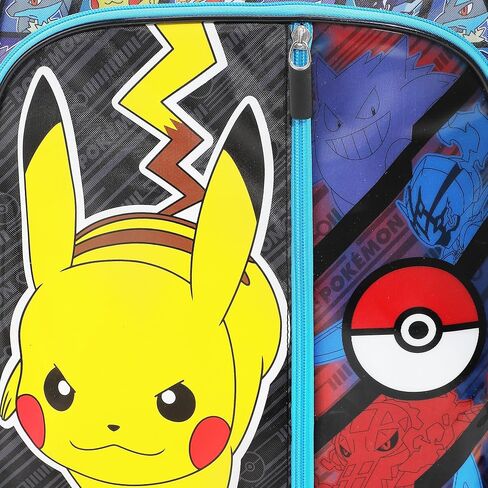 Pokemon Pikachu and Pokeball 16" Kid's Backpack For School And Travel in Saudi Arabia