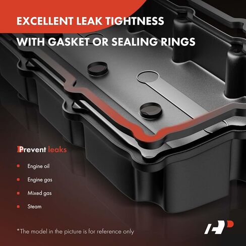 A-Premium Upgraded Aluminum Left Engine Valve Cover with Gasket and Bolts Compatible with Ford F-150 2013-2016, Transit-150/250/350/350HD, Expedition & Lincoln Navigator, 3.5L Turbo Engine Only in Saudi Arabia