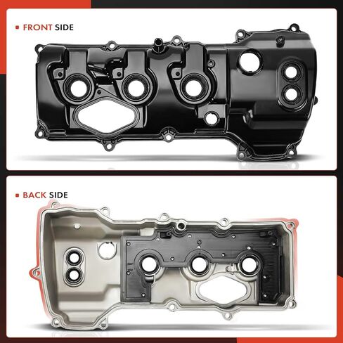 A-Premium Upgraded Aluminum Left Engine Valve Cover with Gasket and Bolts Compatible with Ford F-150 2013-2016, Transit-150/250/350/350HD, Expedition & Lincoln Navigator, 3.5L Turbo Engine Only in Saudi Arabia
