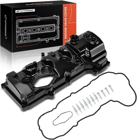 A-Premium Upgraded Aluminum Left Engine Valve Cover with Gasket and Bolts Compatible with Ford F-150 2013-2016, Transit-150/250/350/350HD, Expedition & Lincoln Navigator, 3.5L Turbo Engine Only in Saudi Arabia