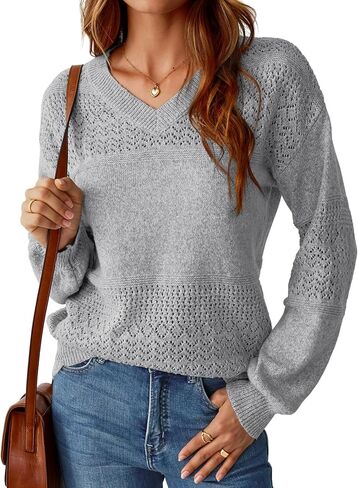 نوراكورا للسيدات الخامس سيفرات الكروشيه كروشيه خفيفة الوزن متماسكة سترة سور سبيكة طويلة الأكمام طويلة الخريف 2025 ملابس in Kuwait