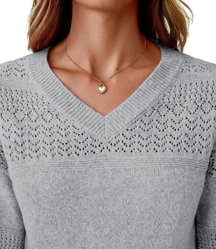 نوراكورا للسيدات الخامس سيفرات الكروشيه كروشيه خفيفة الوزن متماسكة سترة سور سبيكة طويلة الأكمام طويلة الخريف 2025 ملابس in Kuwait